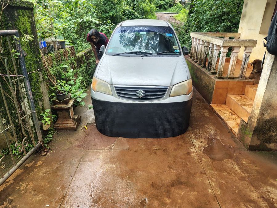 Rattix wrap on a customer's Maruti Suzuki, front view